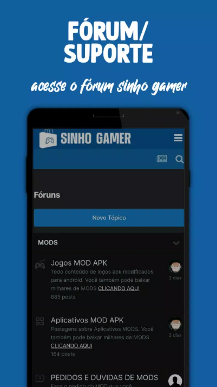 Download do APK de Sinho Gamer - APK MOD'S para Android