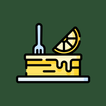 آیکون‌ No-bake and cold desserts