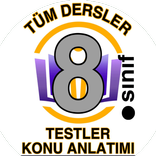 8. Sinif Tum Dersler Test