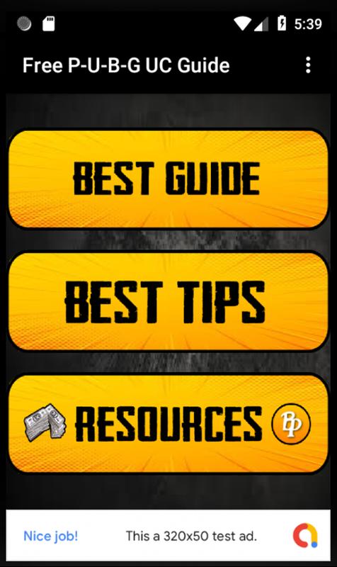 Free P U B G Uc Guide For Android Apk Download - free p u b g uc guide Ø§Ù„Ù…Ù„ØµÙ‚ free p u b g uc guide ØªØµÙˆÙŠØ± Ø§Ù„Ø´Ø§Ø´Ø© 1