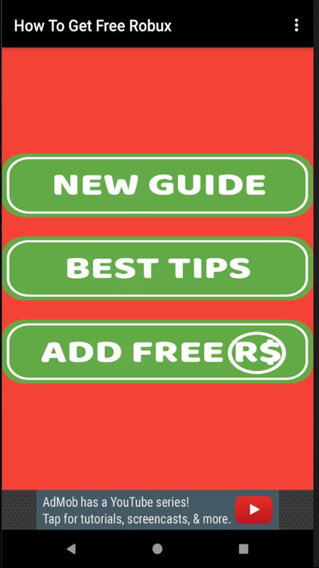 Free Robux Now Earn Robux Free Today Tips 2019 For Android Apk - free robux now earn robux free today tips 2019 الملصق