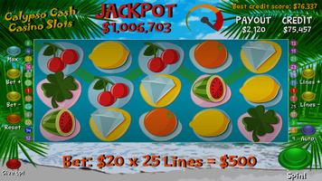 Calypso Cash Casino Slots capture d'écran 3