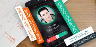 Caller ID Announcer - SMS Talker, LED Torch, SOS