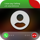 Fake call - Make Fake Incoming Phone Call Prank Zeichen