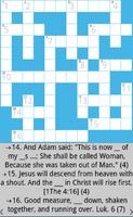 Bible Crossword پوسٹر