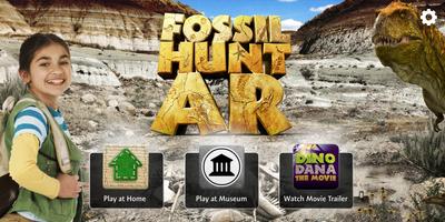 La Chasse Aux Fossiles Affiche