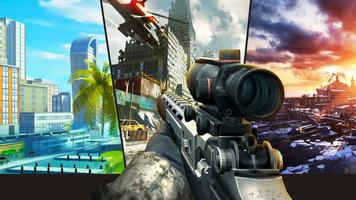 Sniper  Shooting  : City Survival Games โปสเตอร์