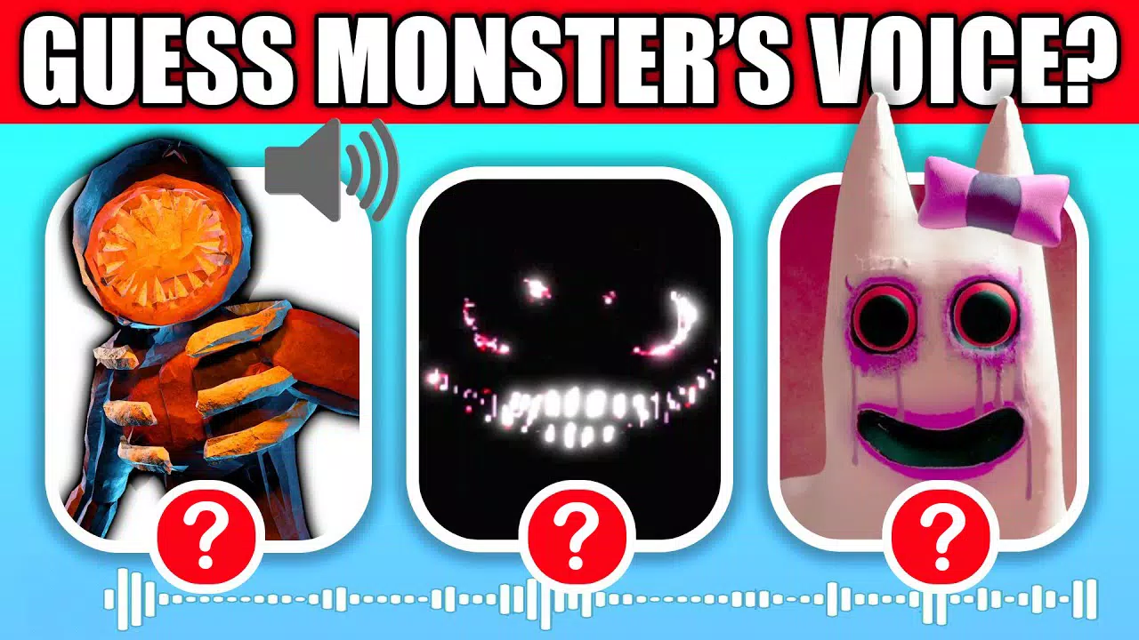 GUESS THE MONSTER'S VOICE#2 (ROBLOX DOORS: SOUNDS OF MONSTERS AND