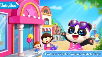 Ville de Petit Panda: Magasins Affiche