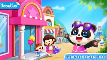 Baby Panda's Town: Shopping Cartaz