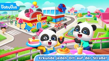 Little Pandas Stadt: Straße Plakat