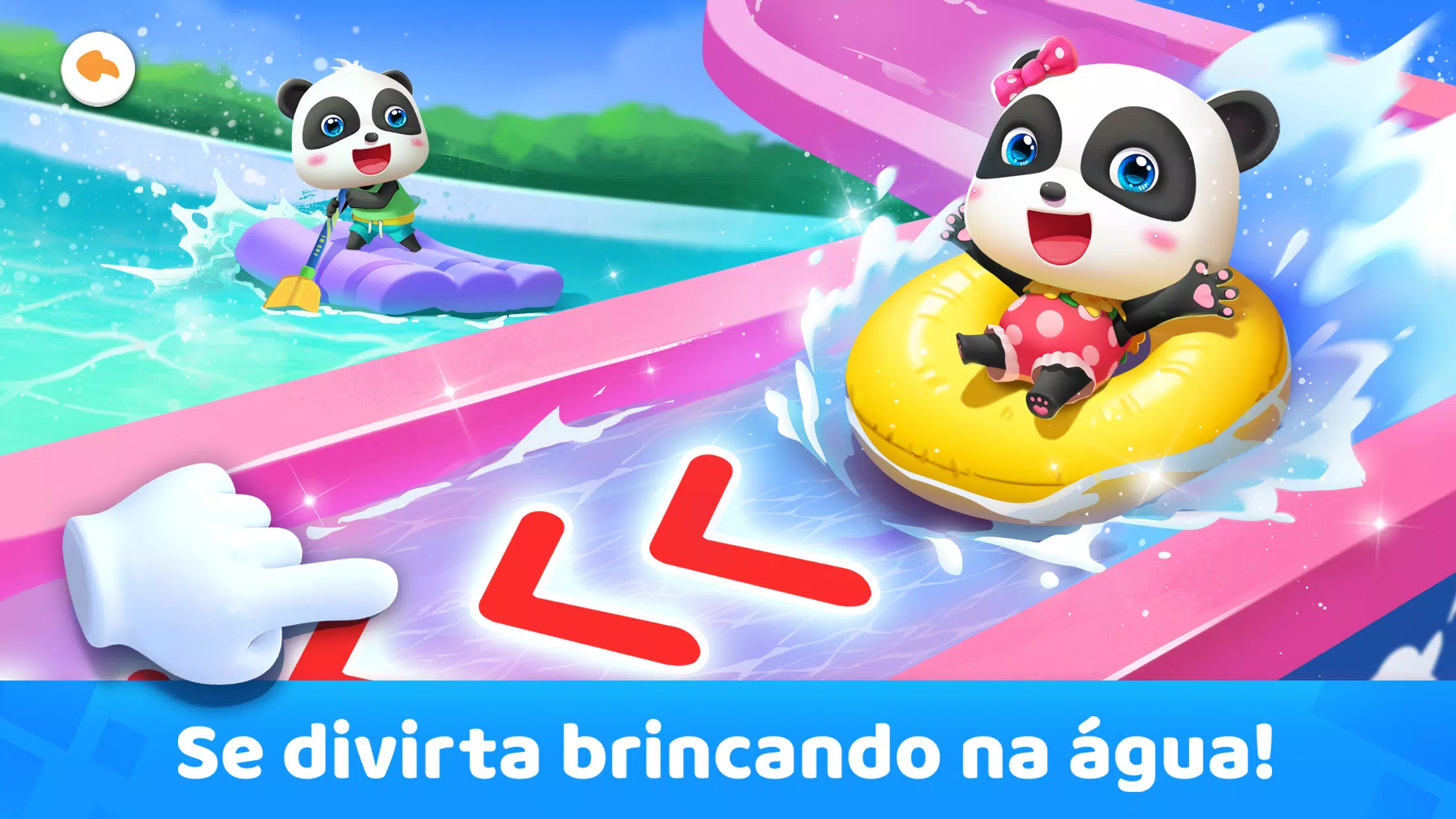 BEBÊ PANDA - FESTA DA COZINHA BABYBUS - JOGO DE FAZER COMIDA 