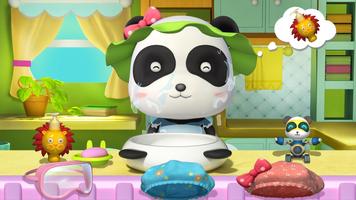 Maison de Poupée Panda - Éveil Affiche