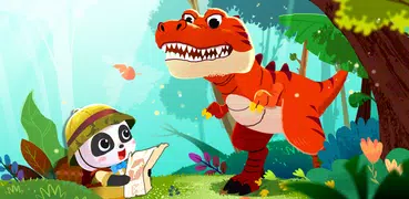 Baby Panda's Dinosaur World