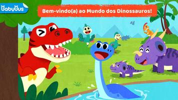 Dinossauros do Bebê Panda Cartaz