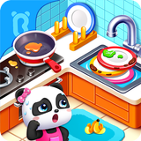 Icona La vita di Baby Panda: pulizie