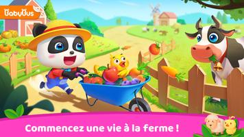 Ville de Petit Panda:Ma Ferme Affiche