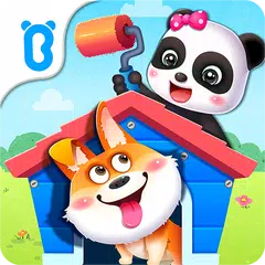 Baby Panda' s House Cleaning Icon