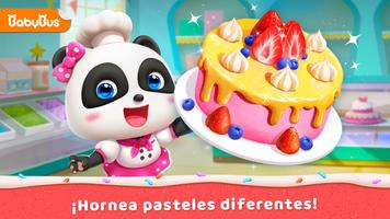 Pastelería del Pequeño Panda Poster