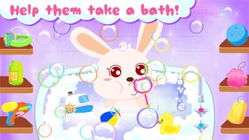 Baby Panda's Bath Time screenshot 1