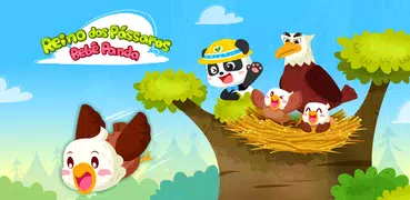 Reino dos Pássaros do Bebê Panda