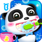 Baby Panda's Toothbrush Zeichen