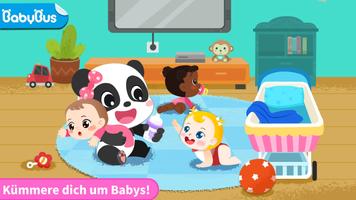 Panda Spiel: Babygirl Pflege Plakat