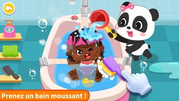 Jeux Panda : Soins Bébé Fille capture d'écran 2