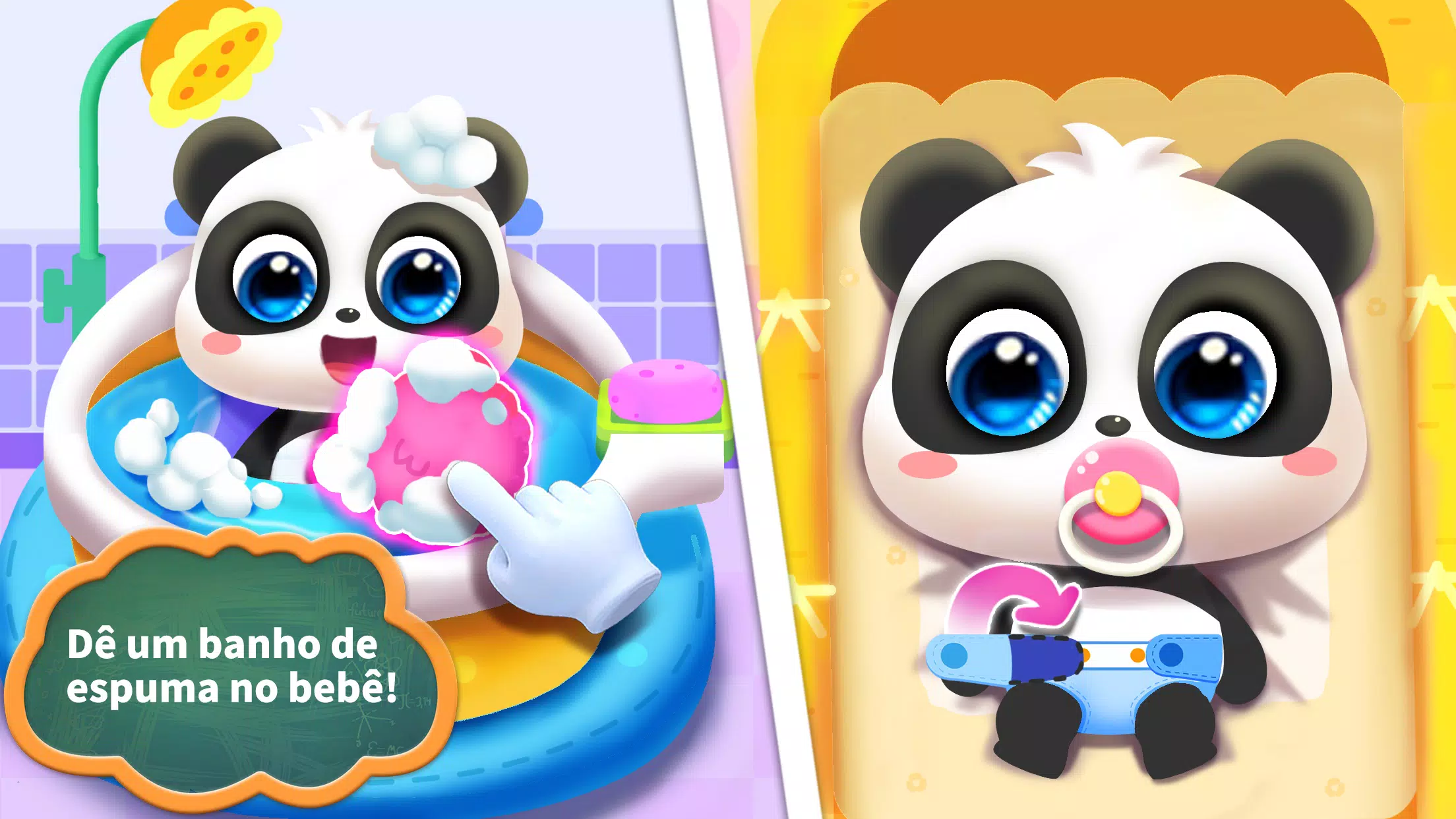 Download do APK de Pequeno Panda: Creche de Gatos para Android