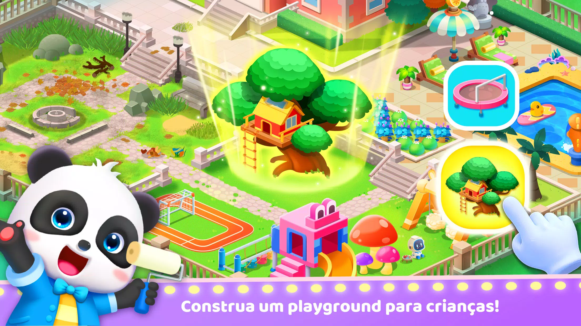 Download do APK de Pequeno Panda: Creche de Gatos para Android