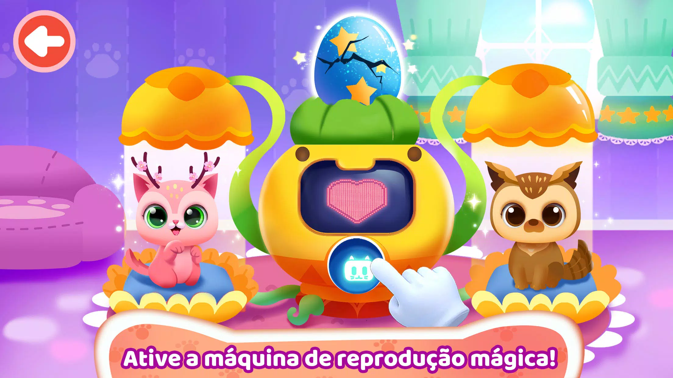 Download do APK de Pequeno Panda: Creche de Gatos para Android