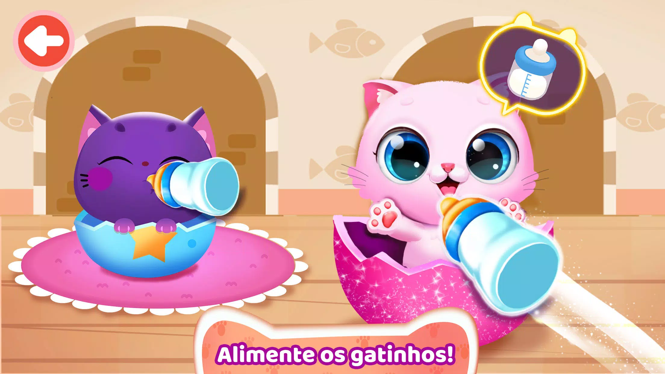 Download do APK de Pequeno Panda: Creche de Gatos para Android