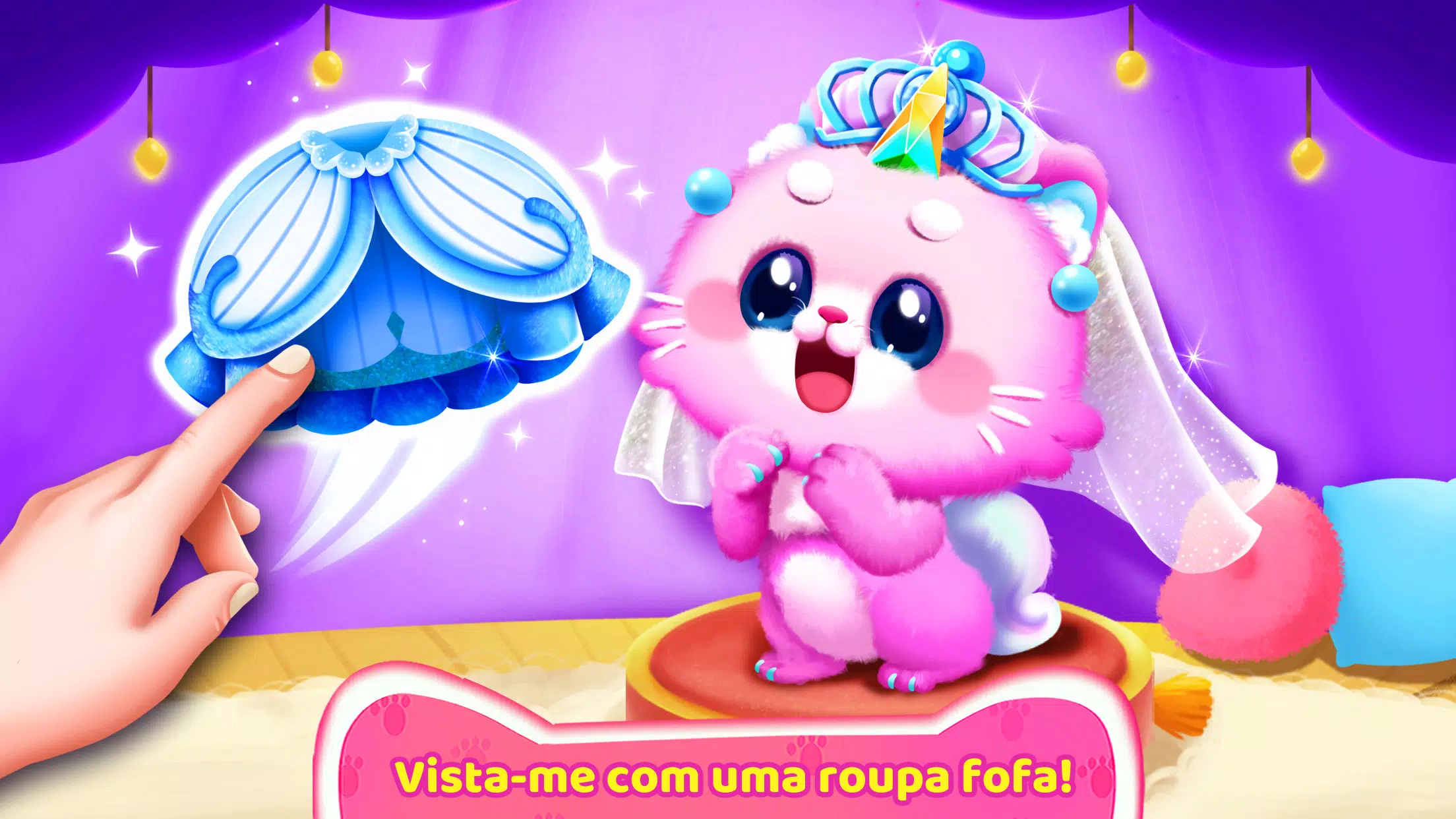 Download do APK de Pequeno Panda: Creche de Gatos para Android