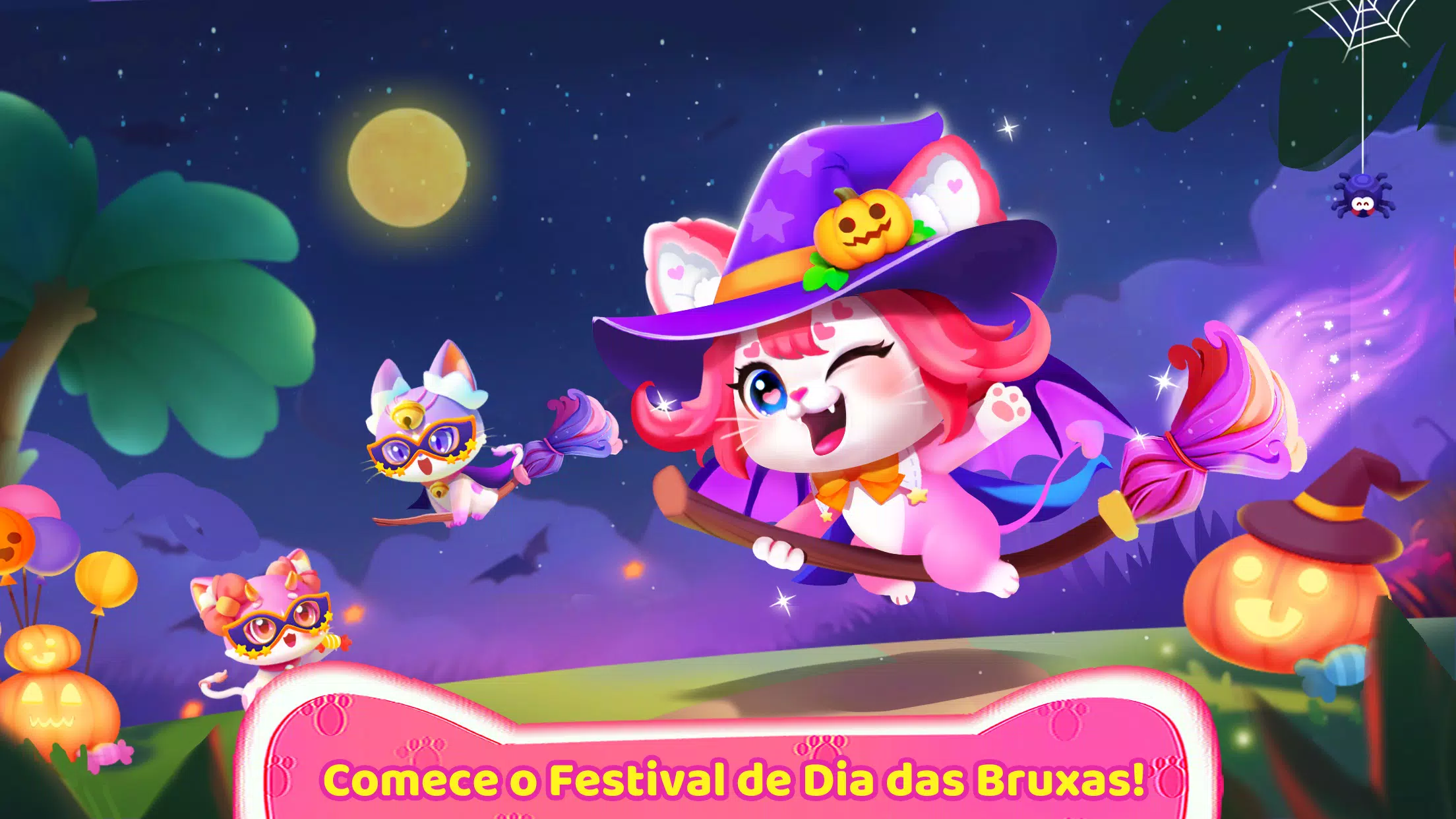 Download do APK de Pequeno Panda: Creche de Gatos para Android