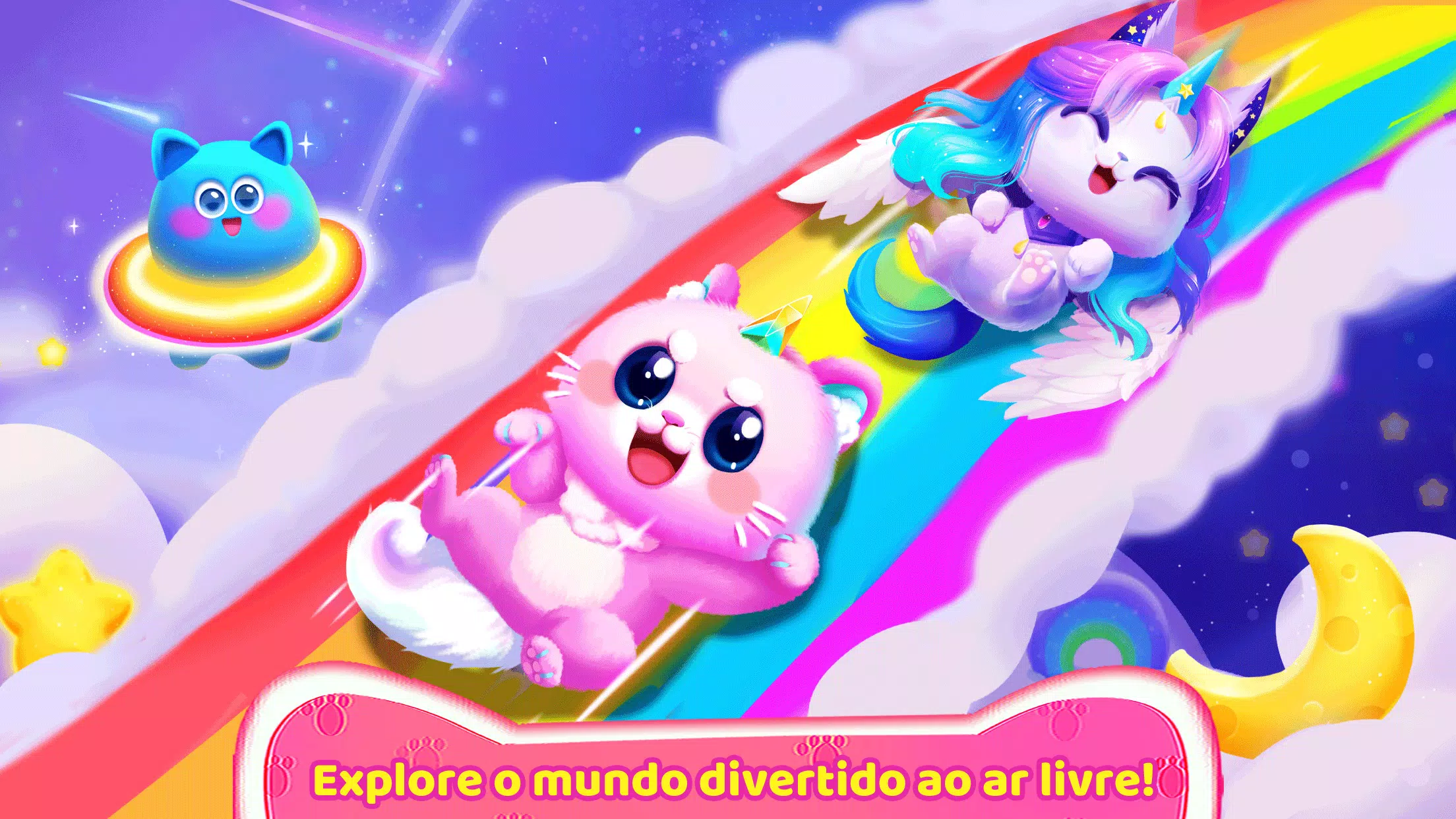 Download do APK de Jogo do Gato do Pequeno Panda para Android