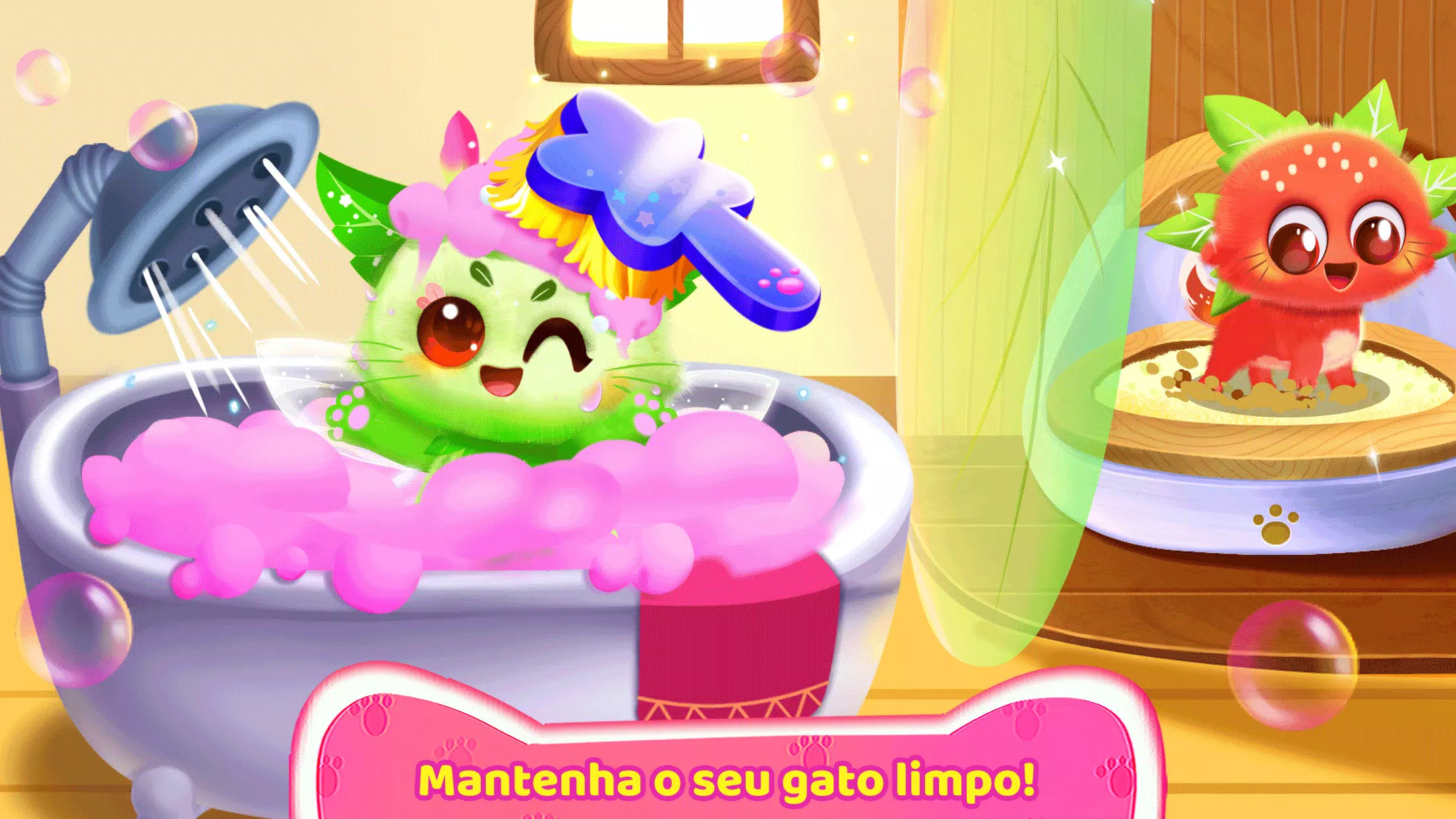 Download do APK de Pequeno Panda: Creche de Gatos para Android