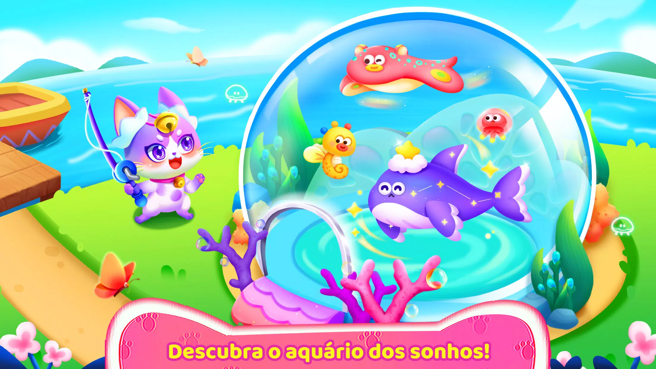 Download do APK de Pequeno Panda: Creche de Gatos para Android