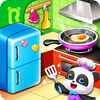 Панда-повар - кухня для детей иконка