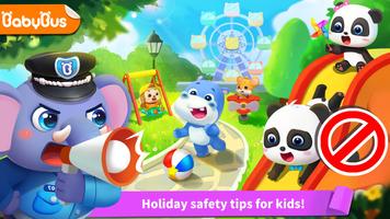 Baby Panda's Kids Safety poster