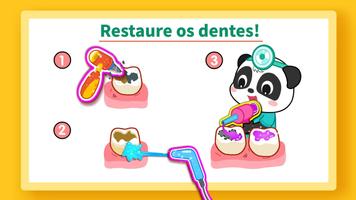 Bebê Panda: cuidado dental imagem de tela 1