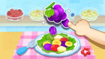 Baby Panda: Cooking Party اسکرین شاٹ 1