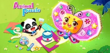 Baby Panda's Animal Puzzle