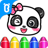 Dibujo de colorear Panda Bebé