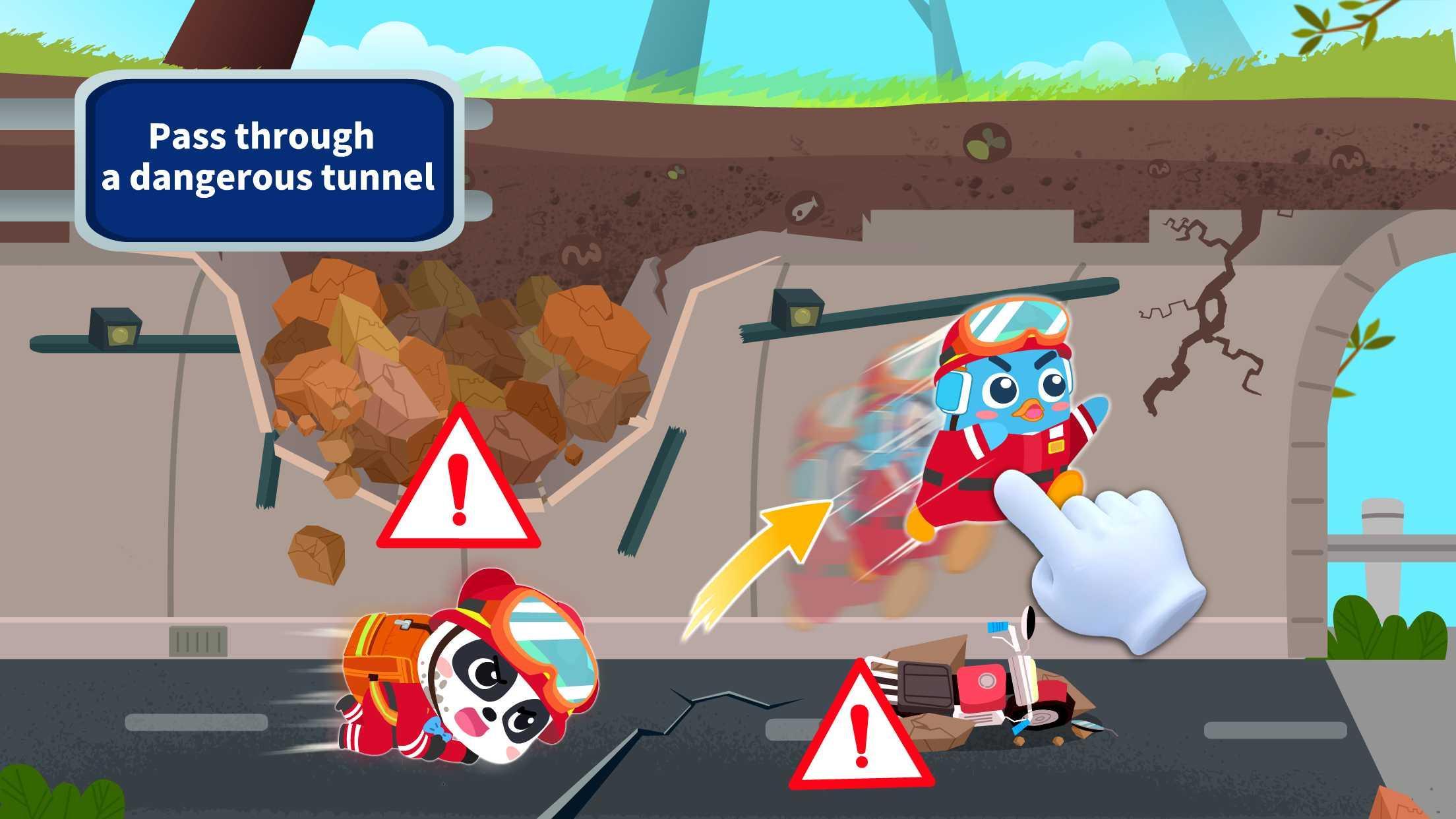 Little Panda S Earthquake Rescue For Android Apk Download