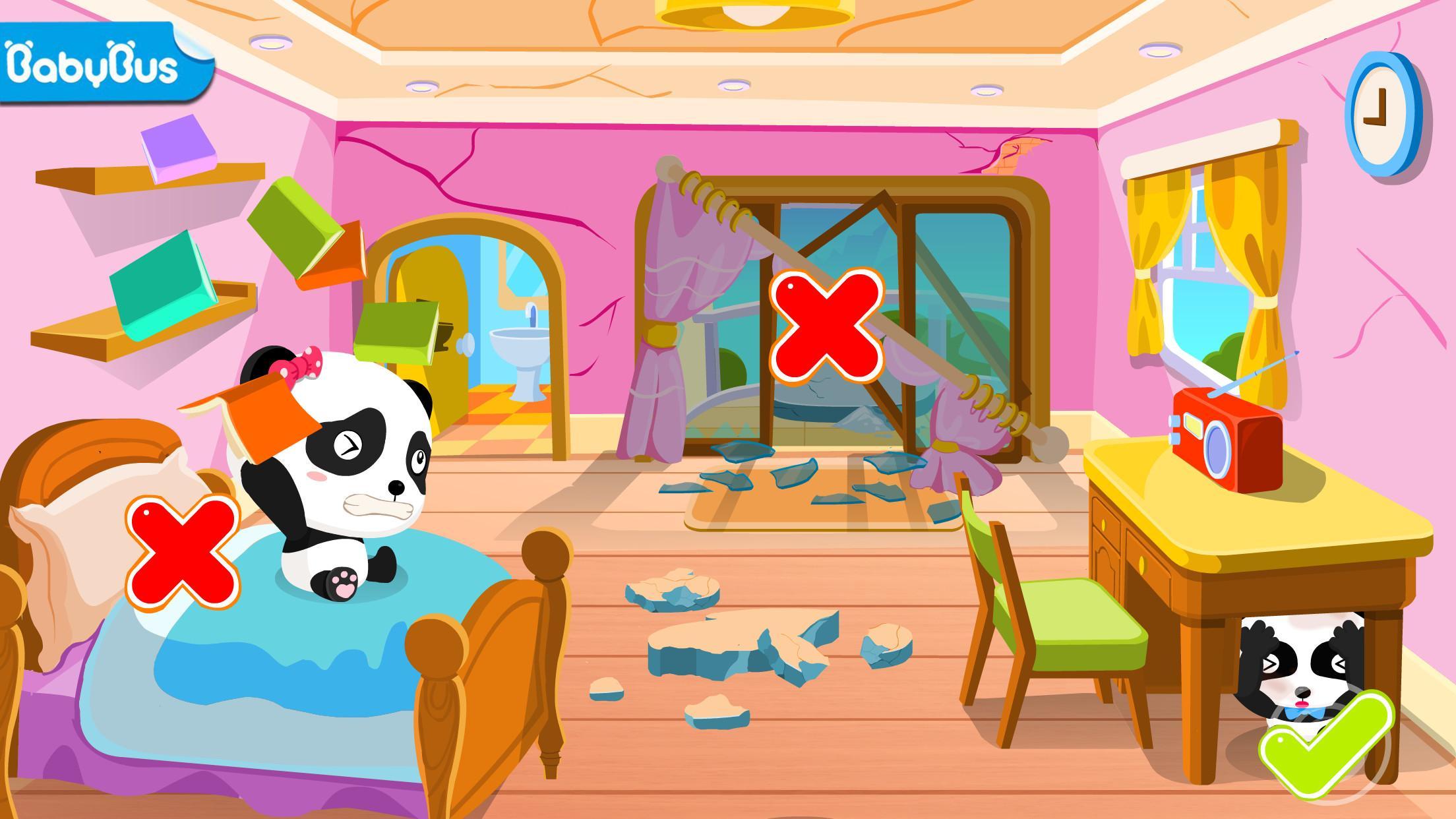 Little Panda Earthquake Safety For Android Apk Download