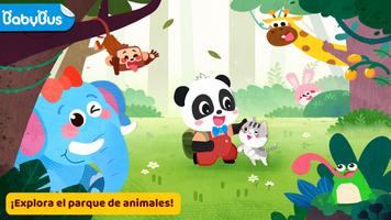 Parque de Animales Panda Bebé Poster