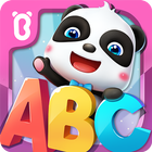 Super Panda's ABC puzzler game ícone