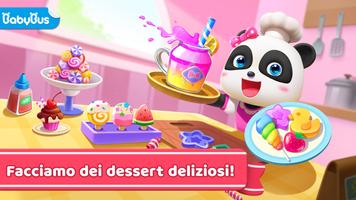 Poster Dolce Negozio di Baby Panda