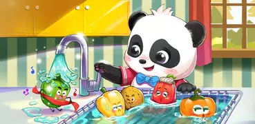 Cozinha mágica do Bebê Panda