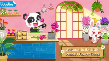 Little Panda's Flowers DIY poster